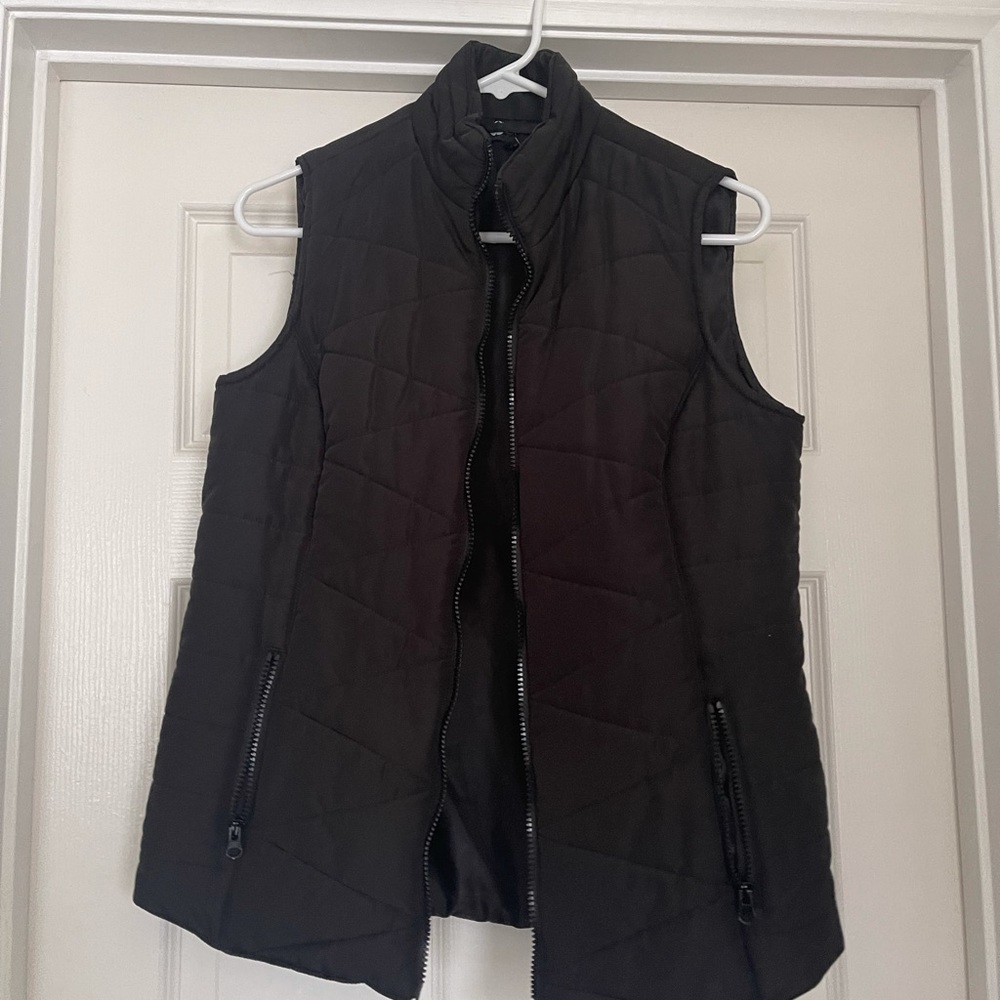 Black Puffer Vest